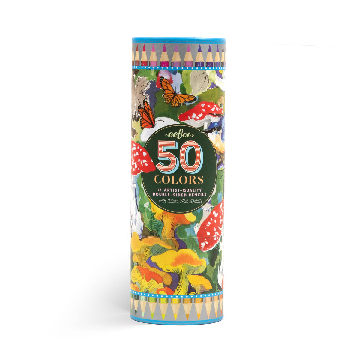 eeBoo - Mushroom 25 Double-Sided Pencils