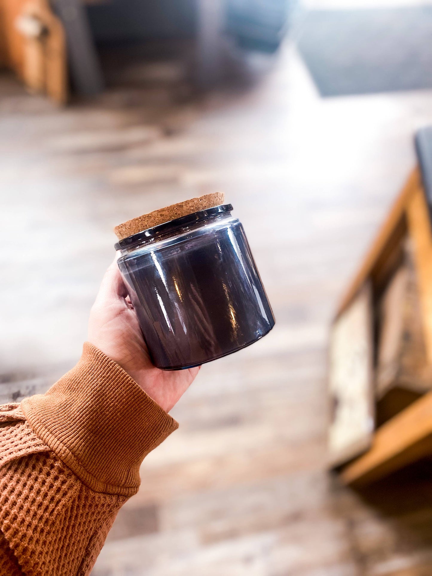 Aster + Indigo Candle Co. - Rain on an Old Tin Roof | Soy Candle