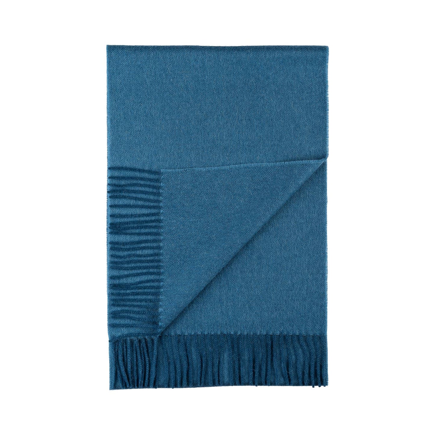 Shupaca Alpaca - 100% Baby Alpaca Scarf - Blue Jean