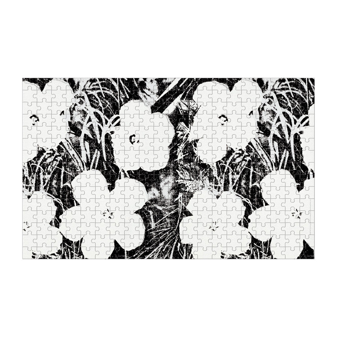 Andy Warhol Flowers 300 Piece Lenticular Jigsaw Puzzle