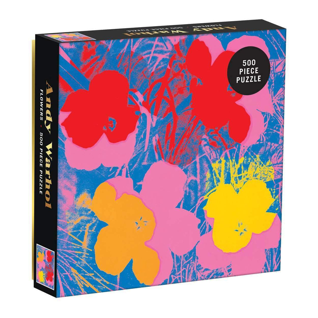 Andy Warhol Flowers 300 Piece Lenticular Jigsaw Puzzle