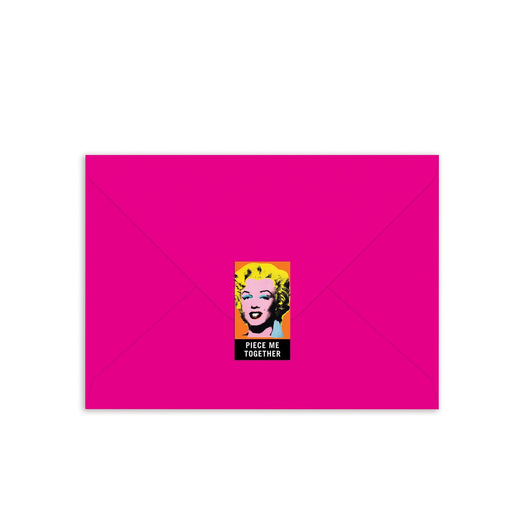 Andy Warhol Marilyn Greeting Card Puzzle