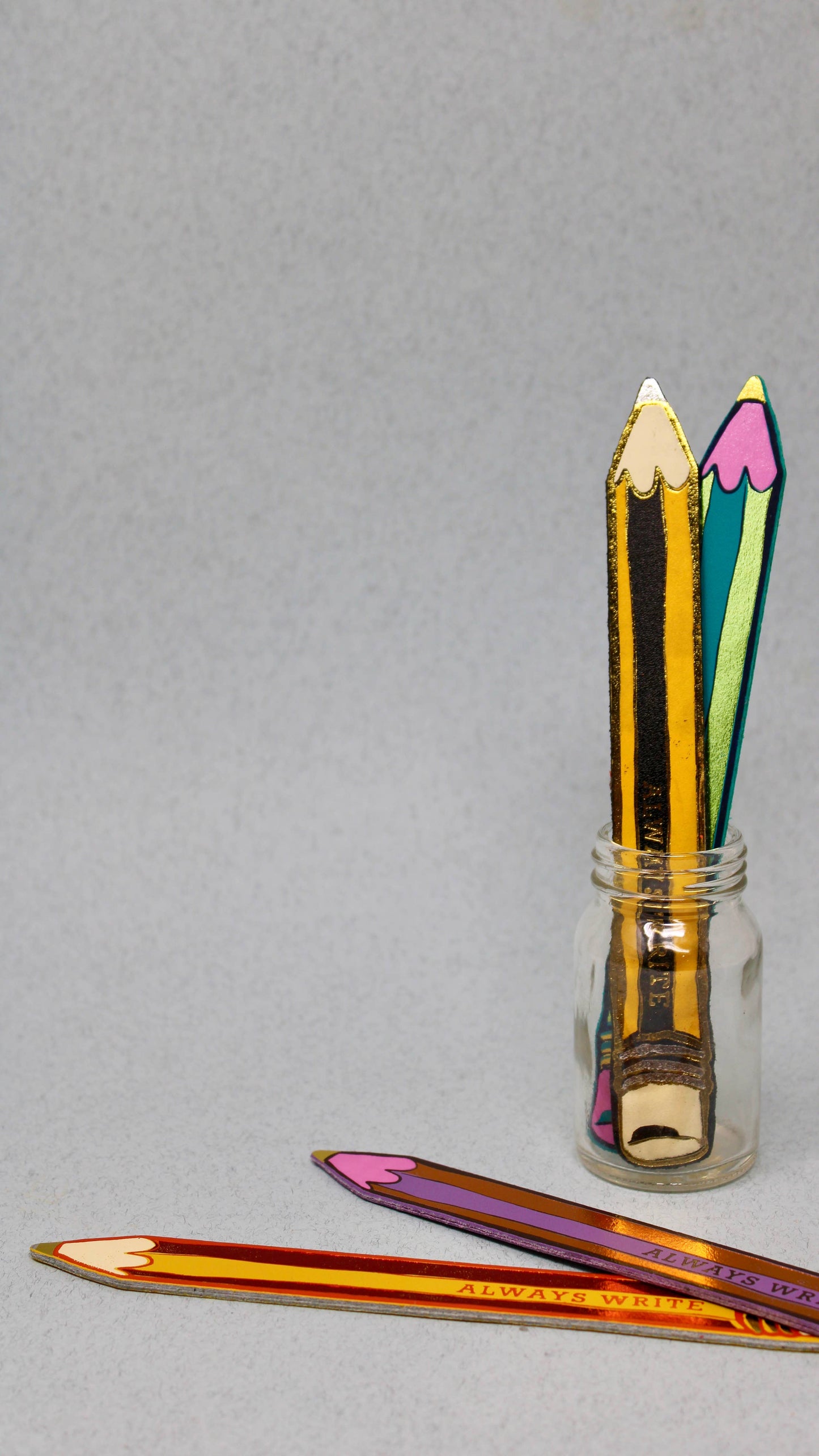 Ark Colour Design - Always Write Pencil Bookmark