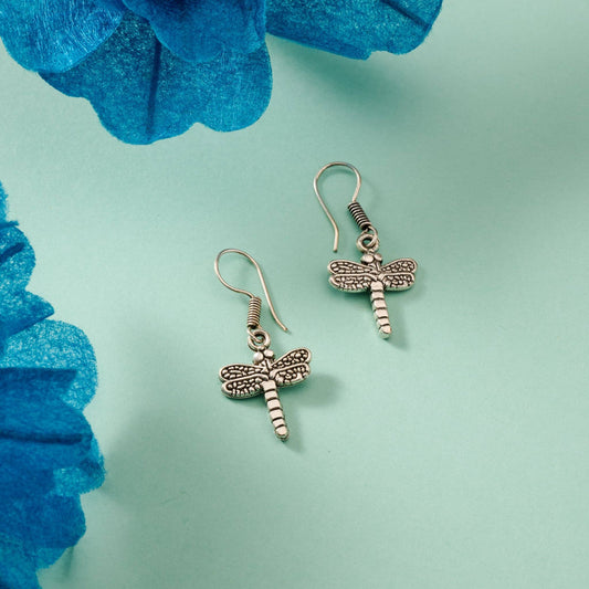 Ten Thousand Villages - Sakti Dragonfly Earrings