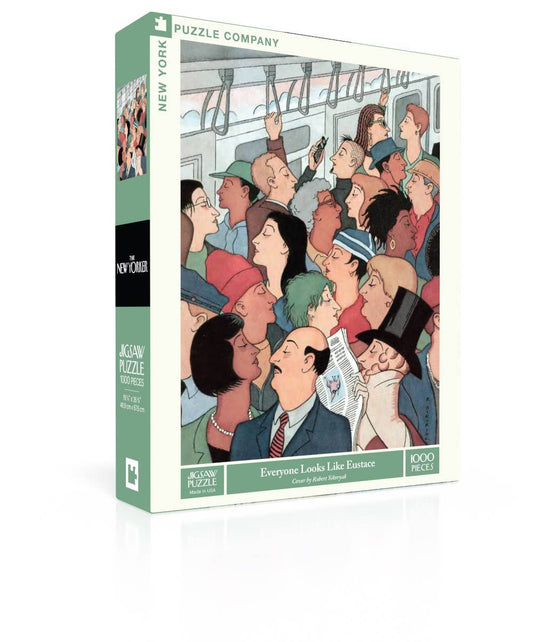 New York Puzzle Company - Everyone Looks Like Eustace - 1000 Piece Jigsaw Puzzle