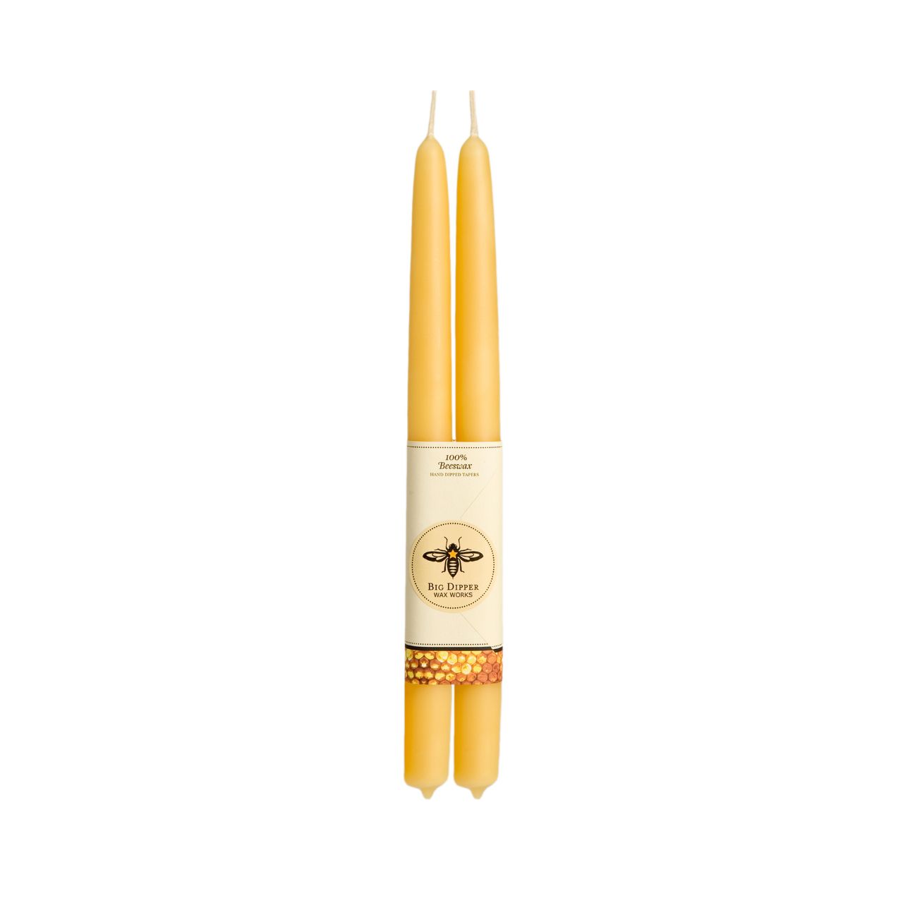 Big Dipper Wax Works - Taper Candles – 100% Pure Beeswax – Hand-Dipped