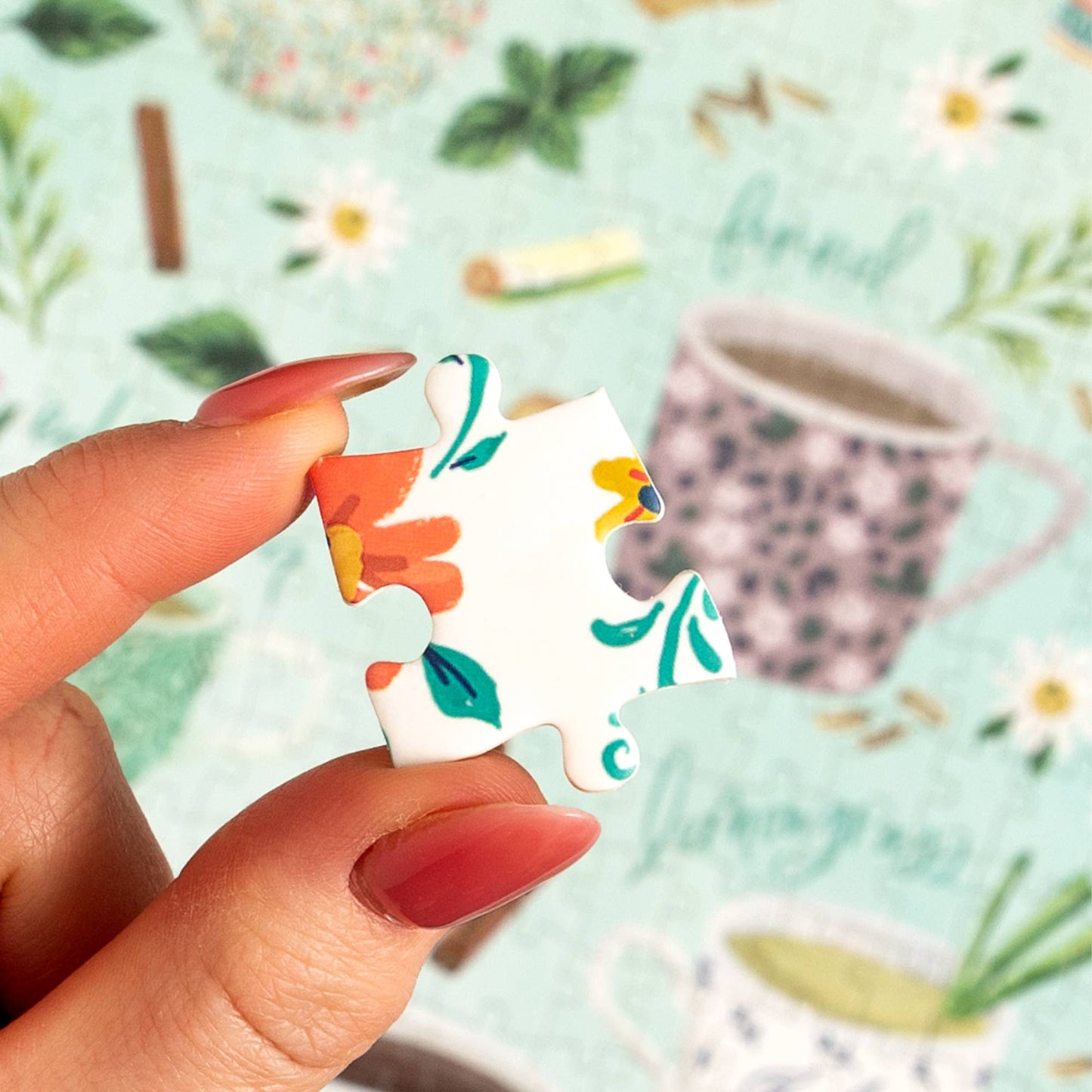 1canoe2 | One Canoe Two Paper Co. - Tea Time - 500 Piece Jigsaw Puzzle