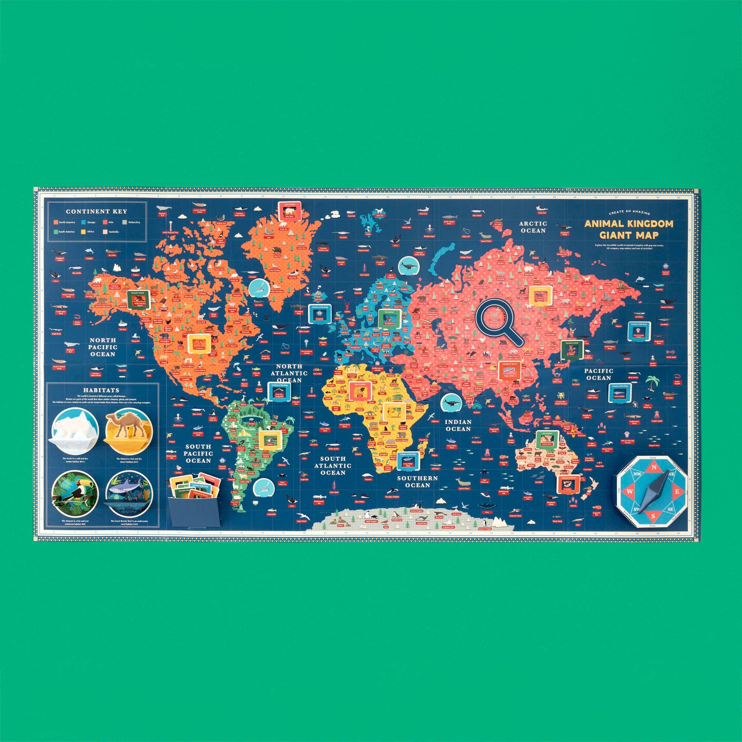 Clockwork Soldier - USA - Create An Amazing Animal Kingdom Giant Map