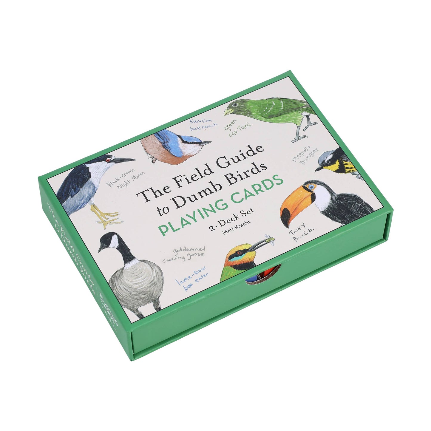 Chronicle Books - Field Guide to Dumb Birds Playing Cards