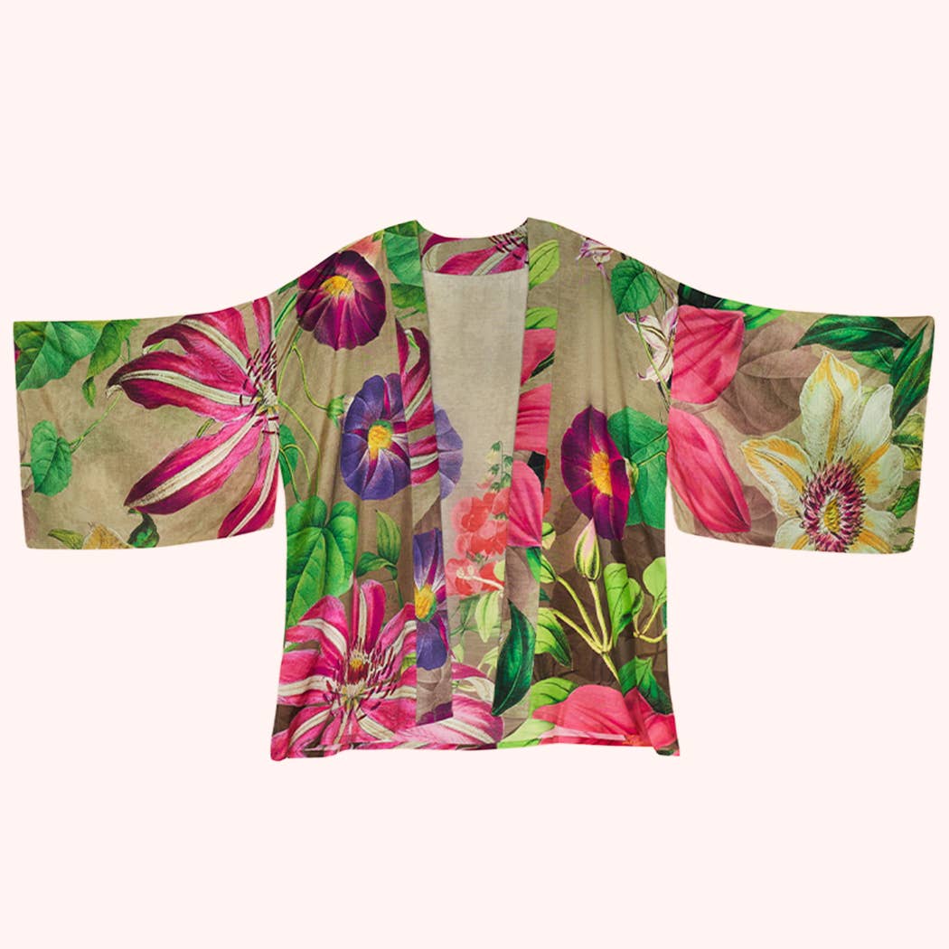 Powder Design inc - US - Oversized Botanicals Kimono Jacket