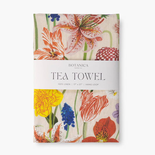 Botanica Paper Co. - SPRING | 100% LINEN TEA TOWEL