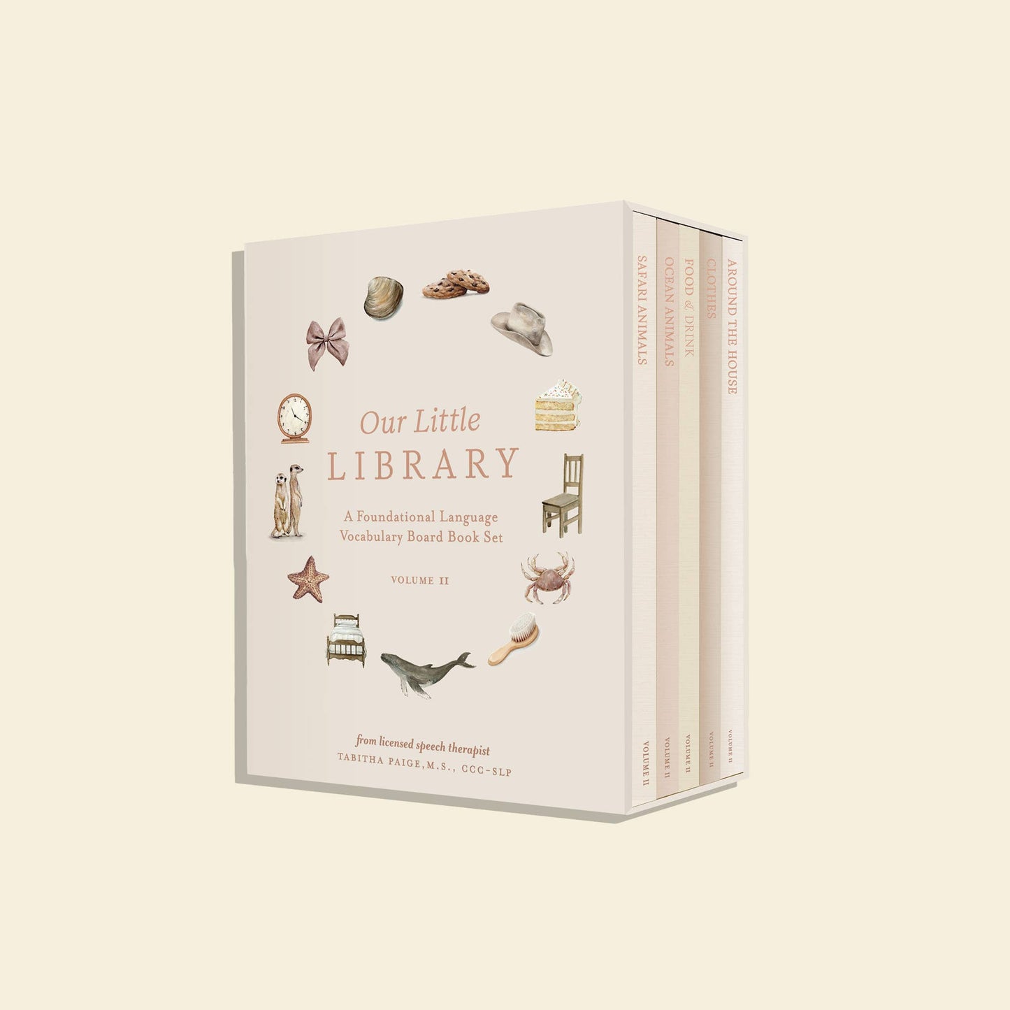 Paige Tate & Co. - Our Little Library Vol. 2 ( 5 Board Books)