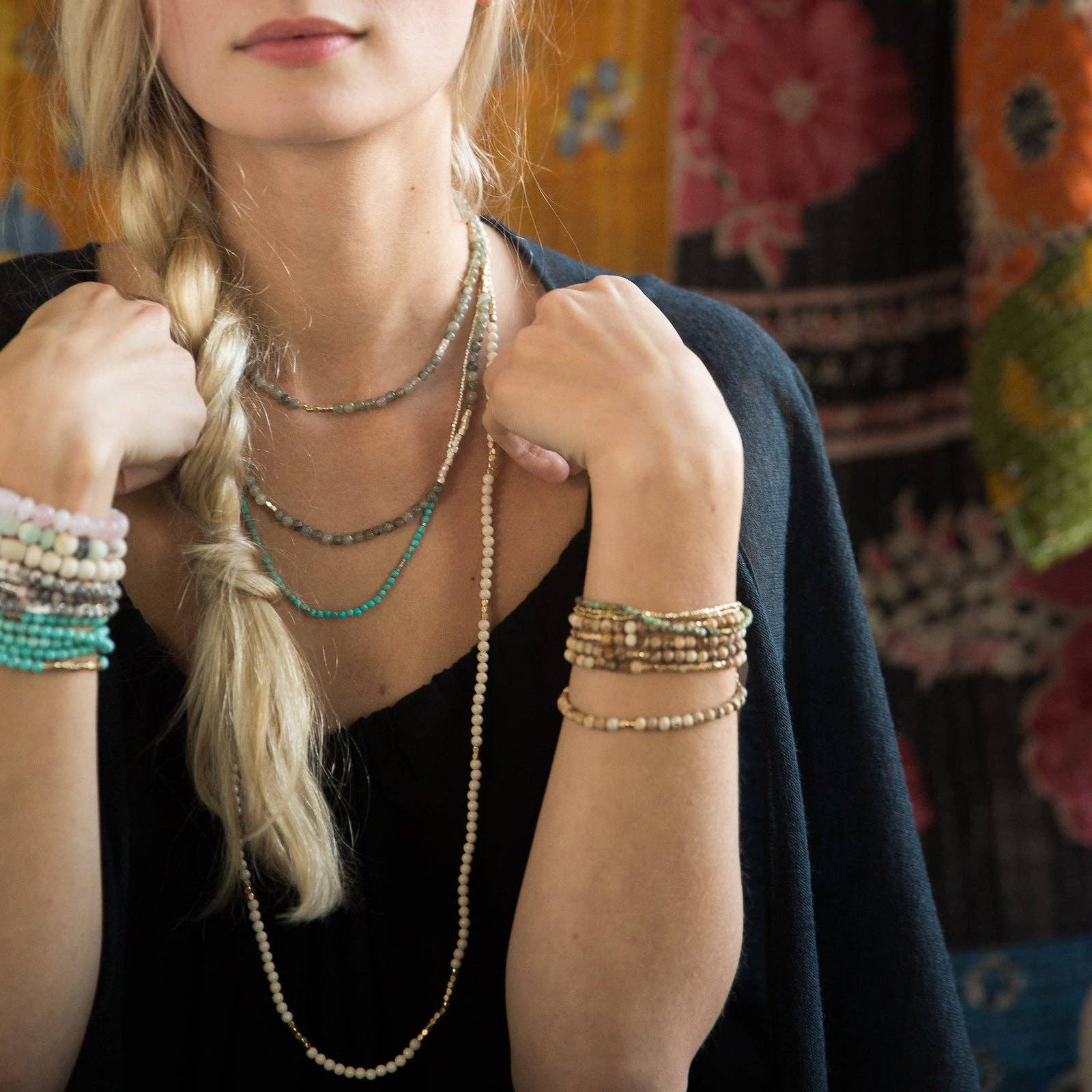 Scout Curated Wears - Stone Wrap: African Turquoise - Stone of Transformation