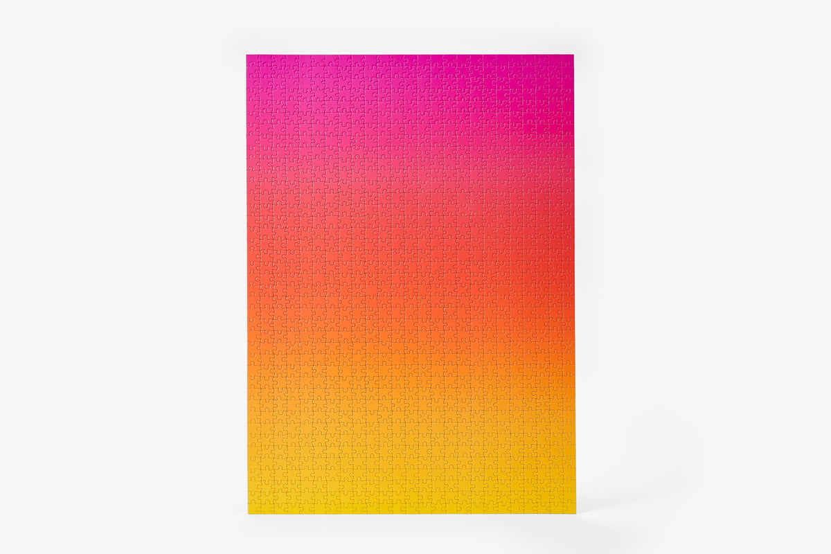 Areaware - Gradient Puzzle - 1000 Piece Puzzle