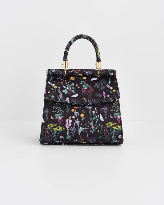 Fable England - Wilderness Black Mini Top Handle Tote