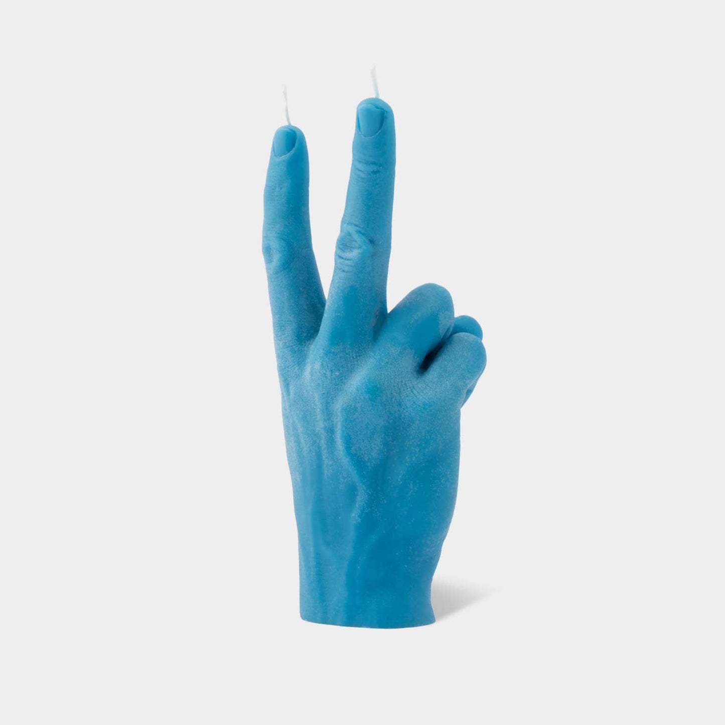 54 Celsius - CandleHand Hand Gesture Candle - Victory/Peace: Black