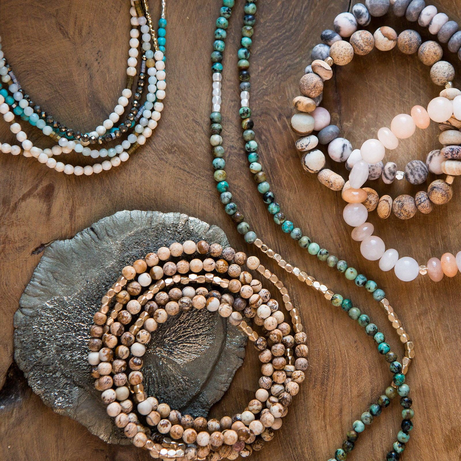 Scout Curated Wears - Stone Wrap: African Turquoise - Stone of Transformation