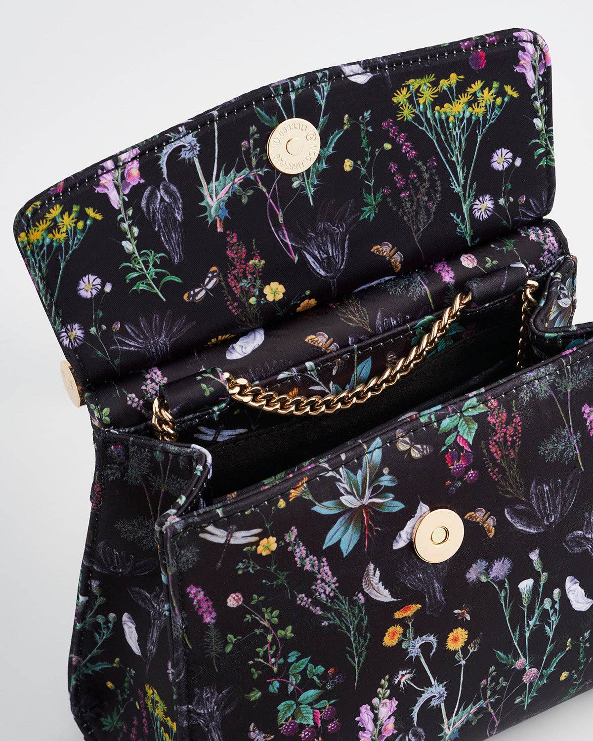 Fable England - Wilderness Black Mini Top Handle Tote