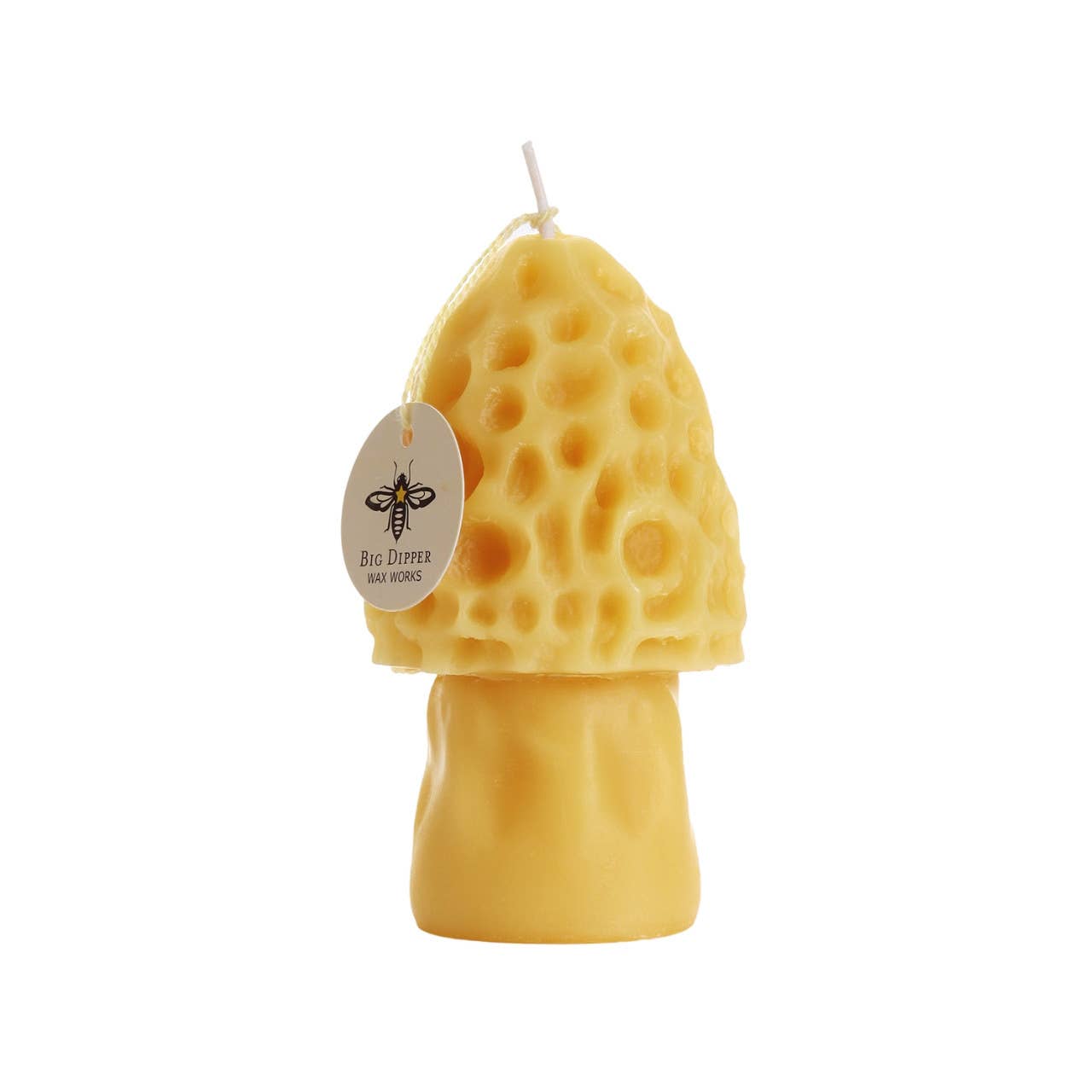 Big Dipper Wax Works - Mushroom Candles – 100% Pure Beeswax – 3 Styles