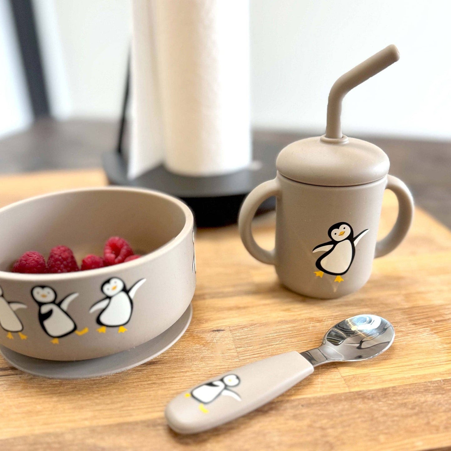 Sugarbooger by Ore’ Originals - Fresh & Messy Sippy Cup | Penguin