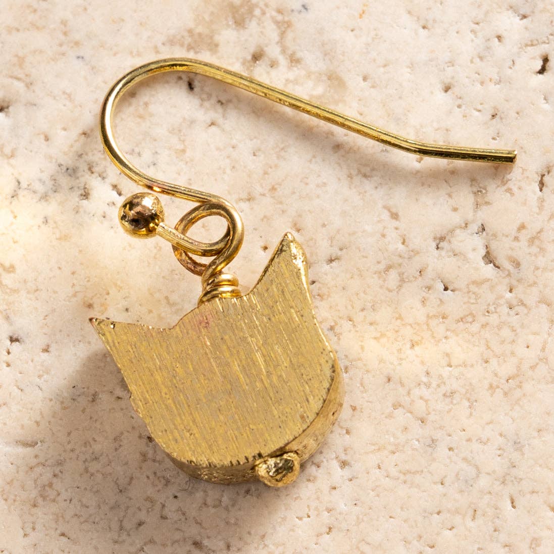 Ten Thousand Villages - Thoda Dainty Cat Earrings