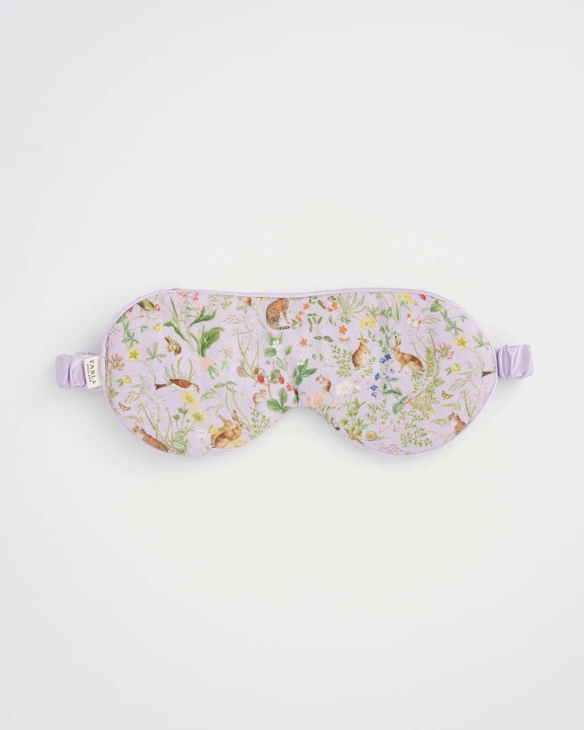 Fable England - FABLE Meadow Creature Lilac - Sleep Mask- One Size