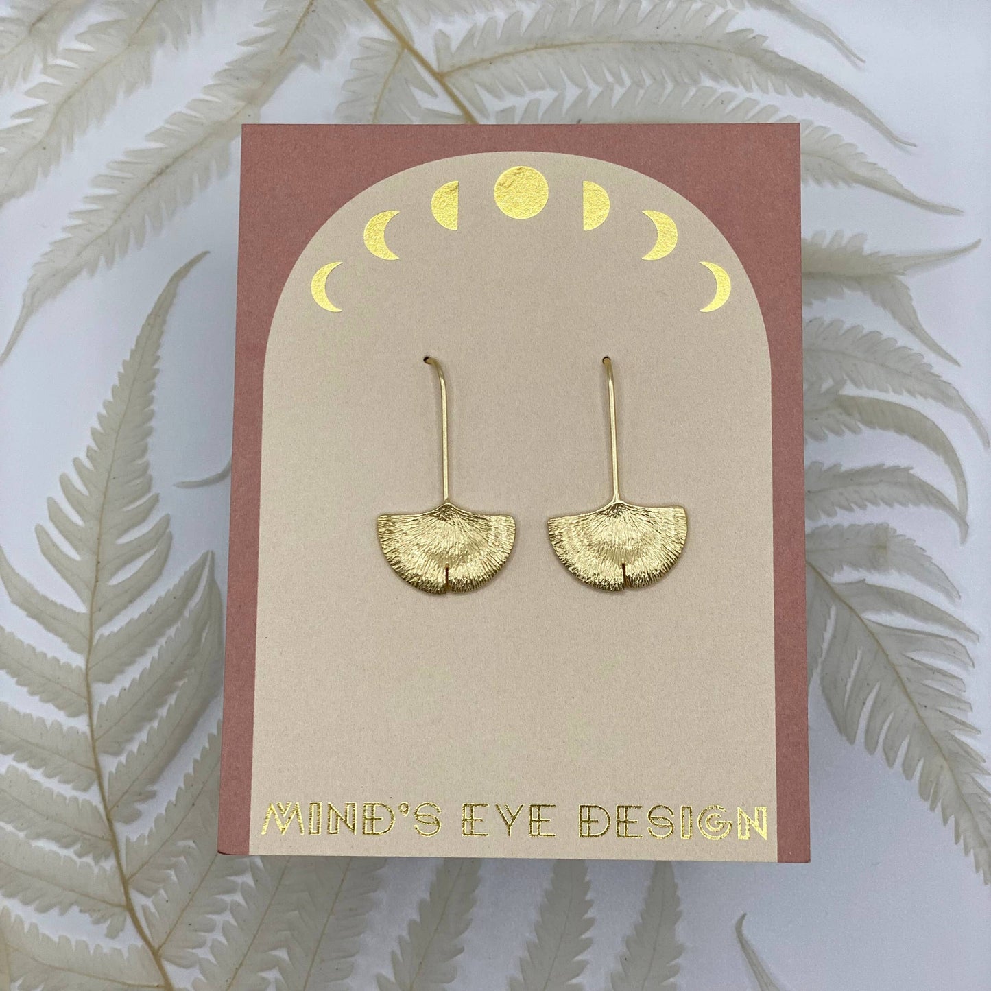 Mind's Eye Design - Gingko Earrings