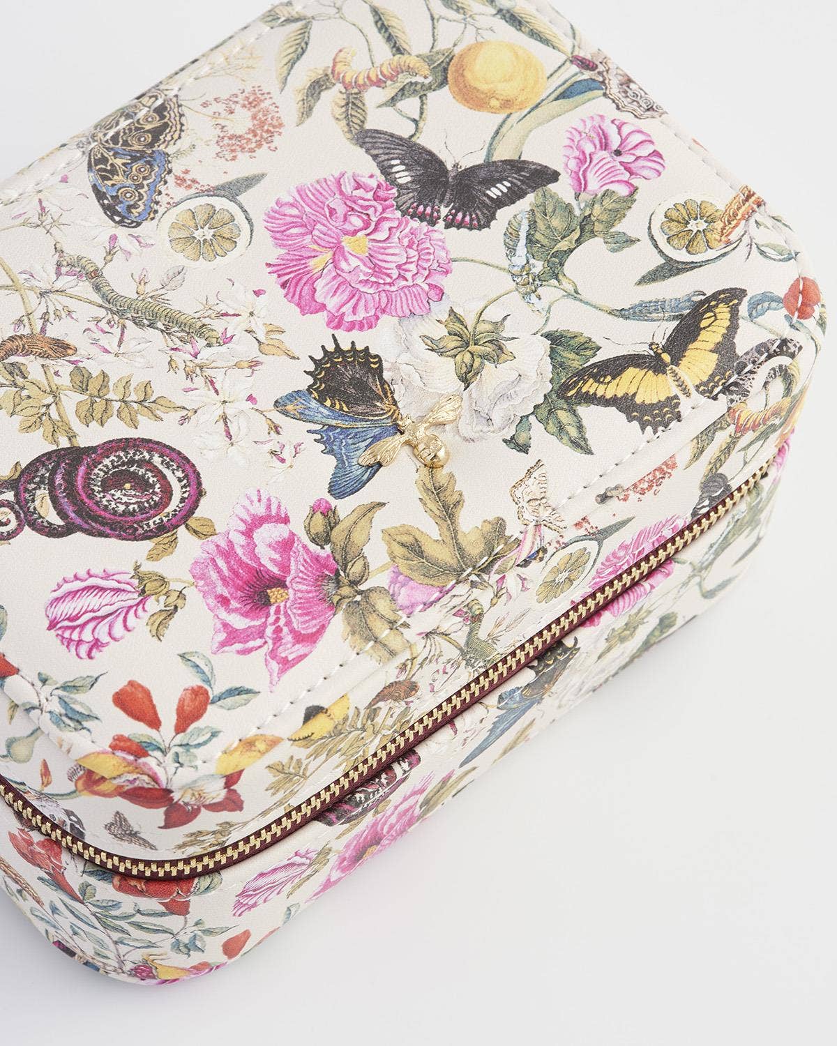 Fable England - FABLE Floral Engravings Large Printed Jewelry Box