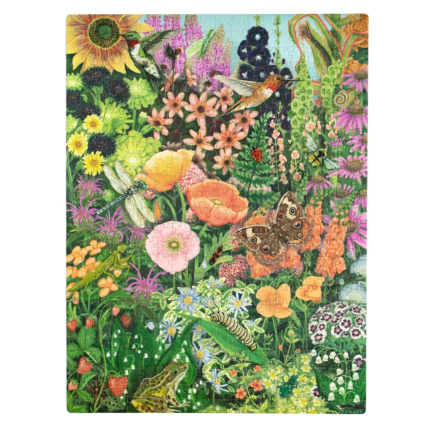 1canoe2 | One Canoe Two Paper Co. - Garden Blooms - 500 Piece Jigsaw Puzzle