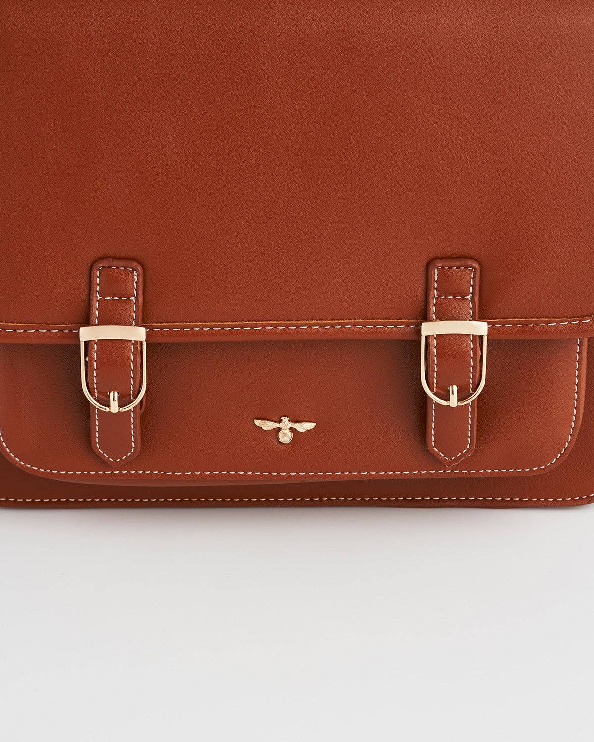 Fable England - Into the Woods Tan Classic Satchel