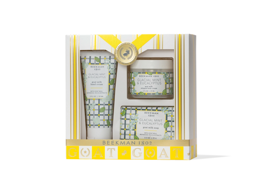 Beekman 1802 - Glacial Mint & Eucalyptus 3pc Body Gift Set