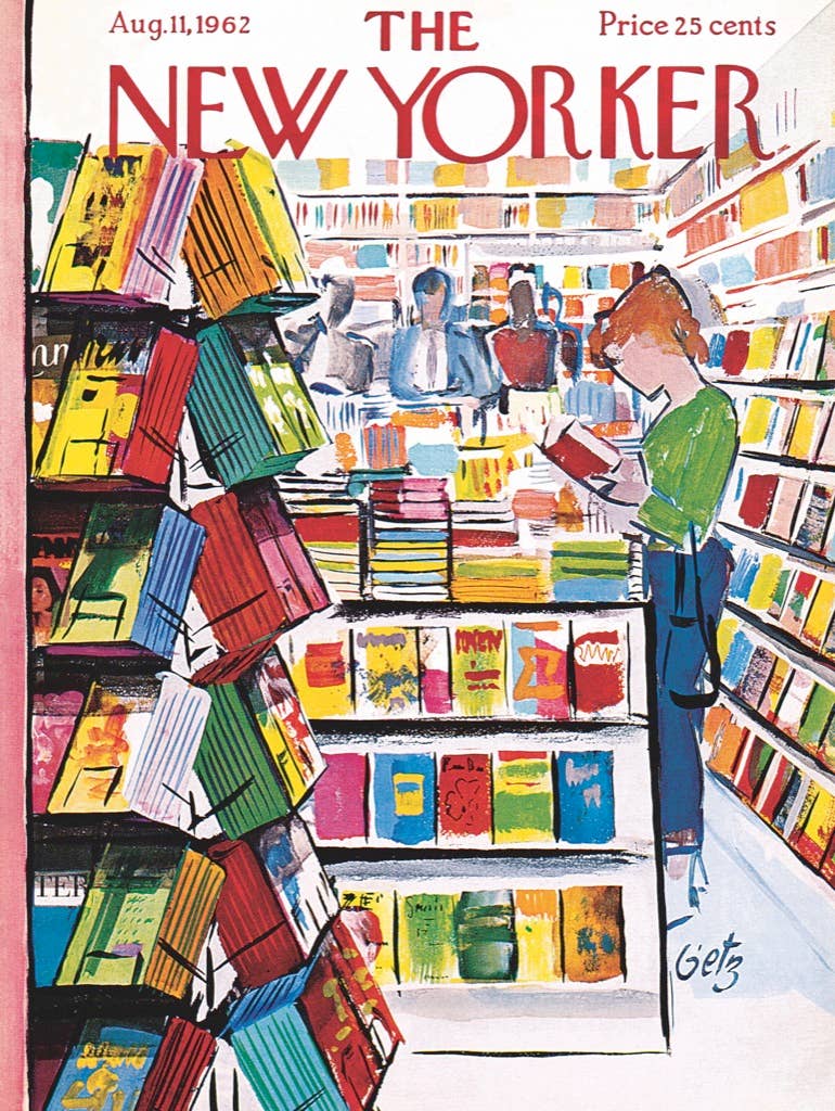 New York Puzzle Company - The Bookstore - 1000 Piece Jigsaw Puzzle