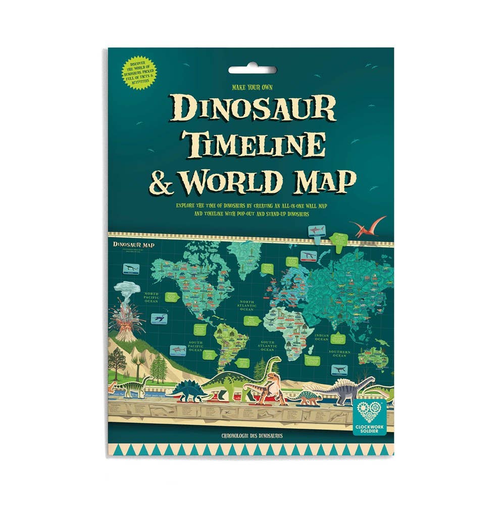 Clockwork Soldier - USA - Create Your Own Dinosaur Timeline & World Map