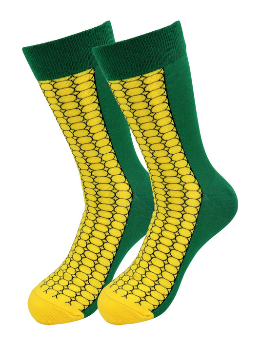 Sick Socks – Corn – Down South Food Casual Dress Socks