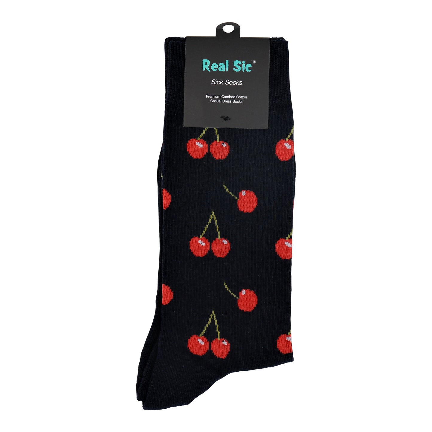 Sick Socks - Cherry - Delicious Farm Fruits Casual Socks