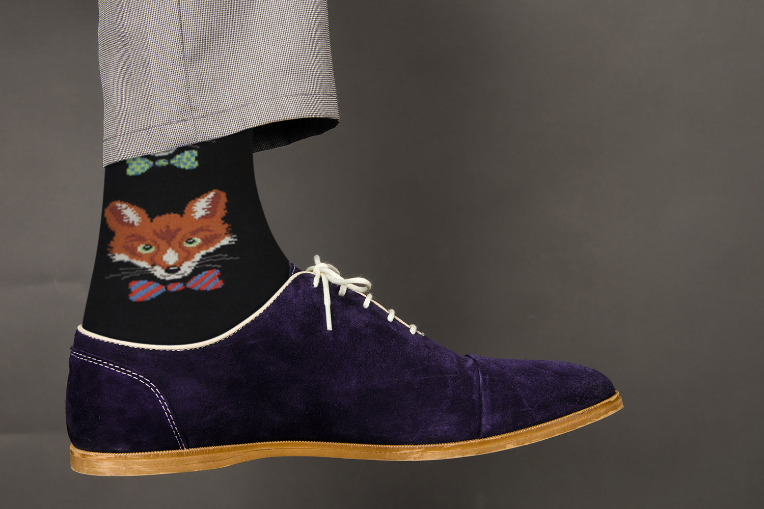 Animals Casual Dress Socks Fox - For Men and Women Animals Casual Dress Socks Fox - For Men and Women