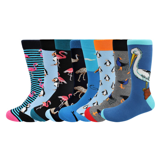 Animal Socks - Pelican, Puffin, Flamingo, Penguin Fun Socks