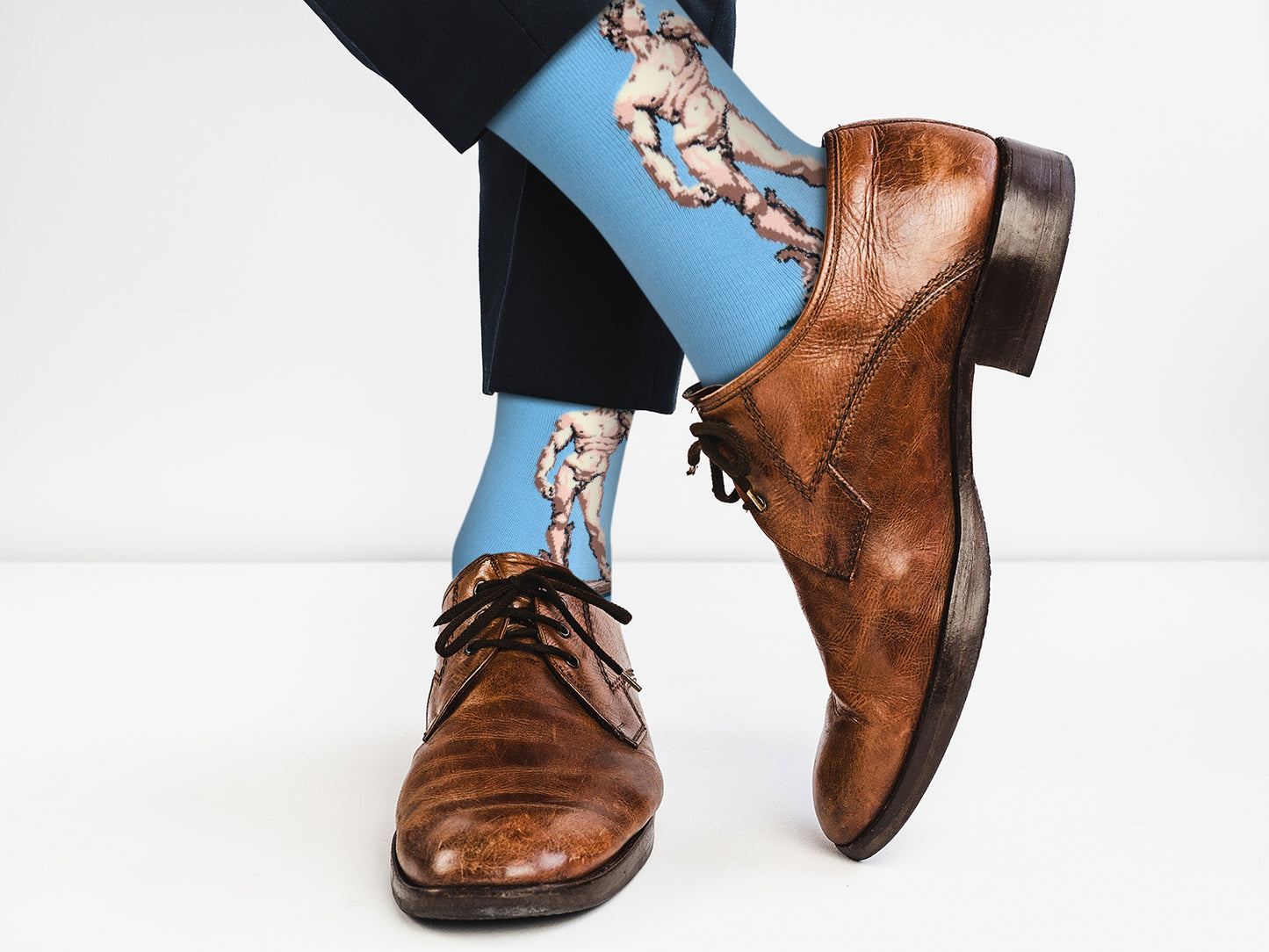 Sick Socks - David (Michelangelo) - Dress Casual Socks