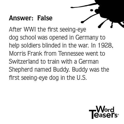 WordTeasers - About Dogs