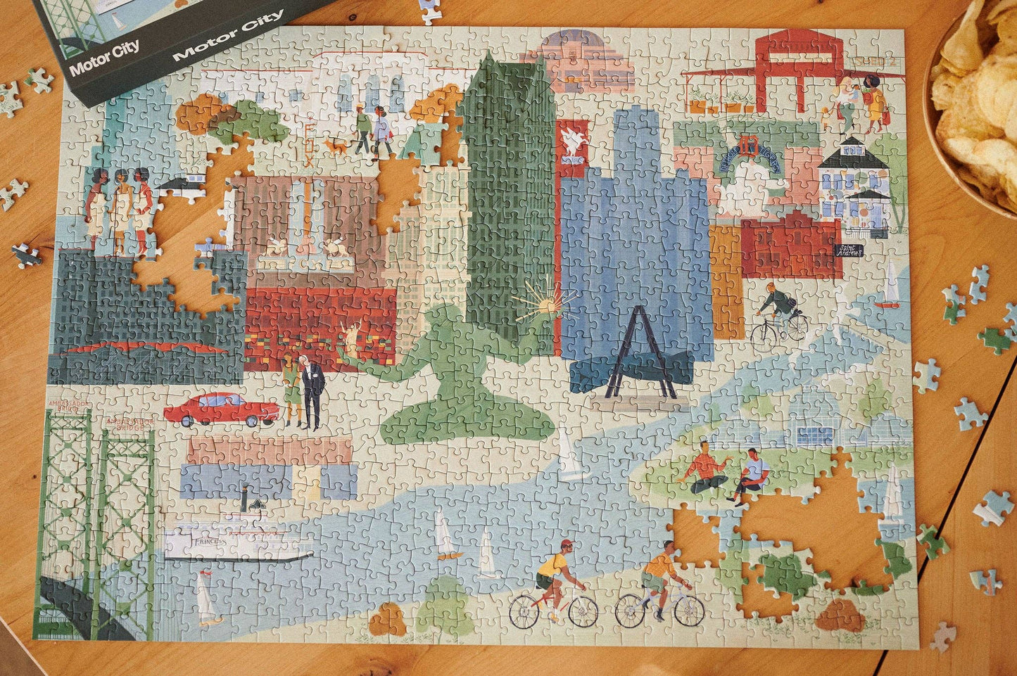 Puzz - Motor City - 1,000 Piece Jigsaw Puzzle