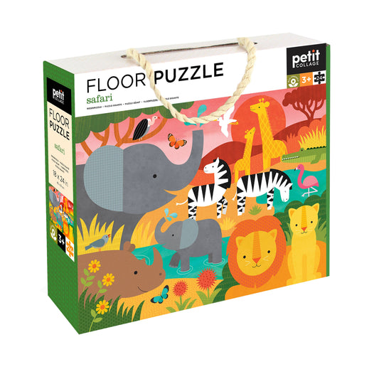 Chronicle Books - Safari 24-Piece Floor Puzzle