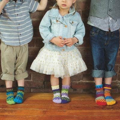 Solmate Socks - Firefly Kids Socks | Kids USA Made Mismatched Socks