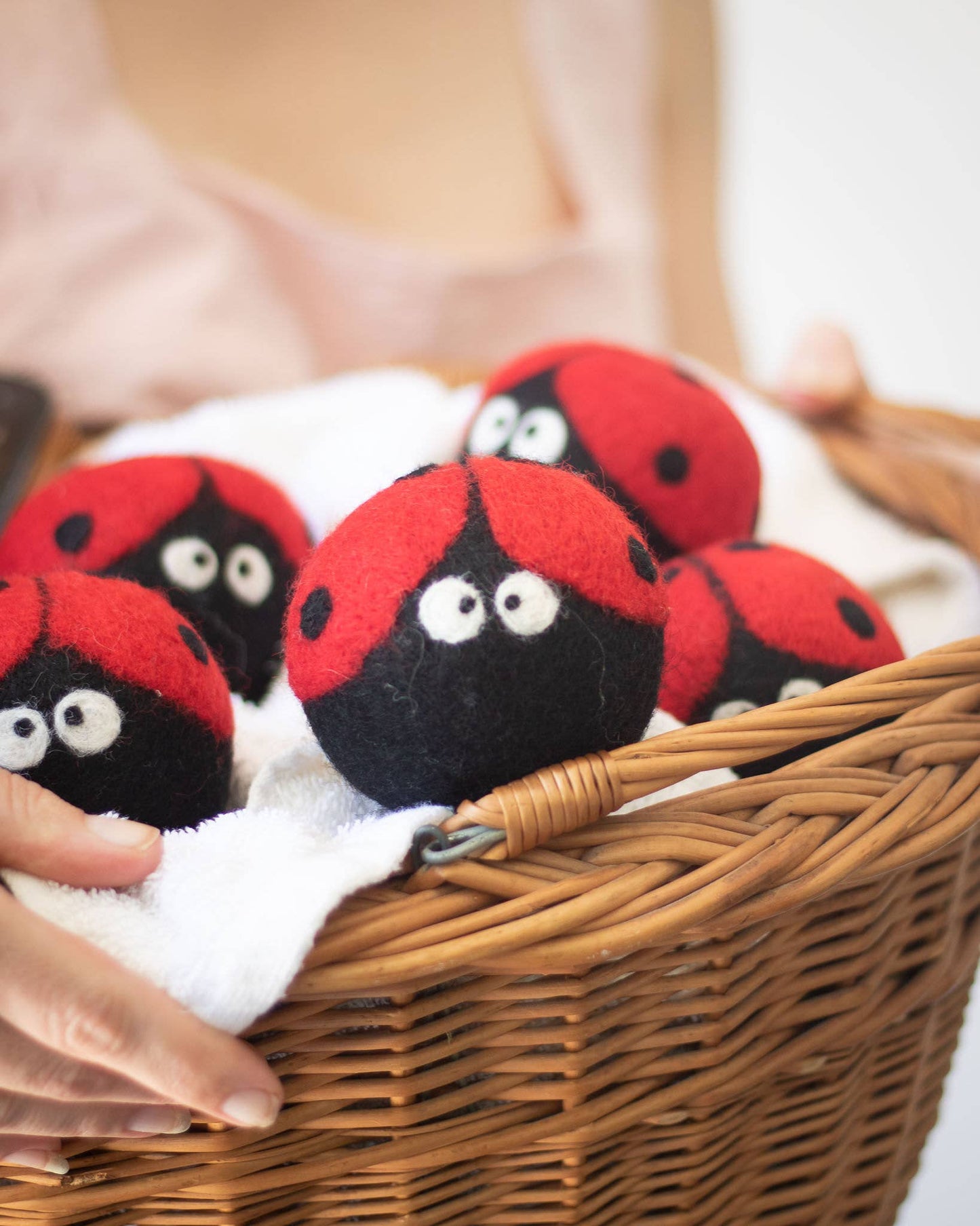 Friendsheep - Laundrybugs Eco Dryer Balls (LADYBUG)