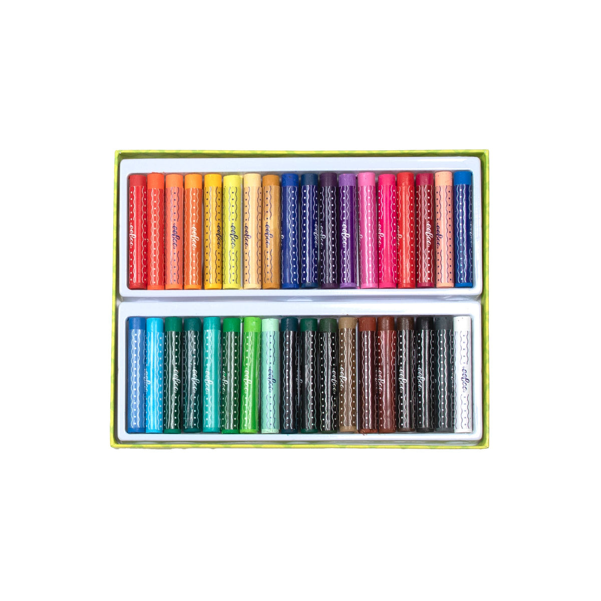 eeBoo - Rainbow 36 Oil Pastels
