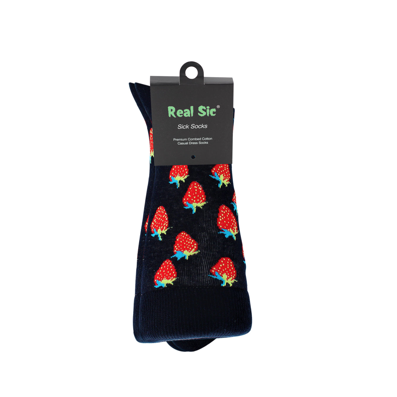 Sick socks - Strawberry - Fruits Food Dress Casual Socks