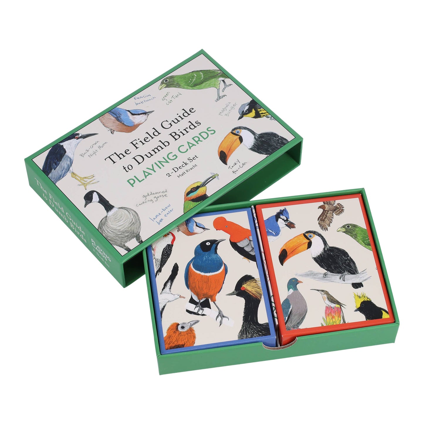 Chronicle Books - Field Guide to Dumb Birds Playing Cards