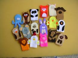 Flat Felt Finger Puppet