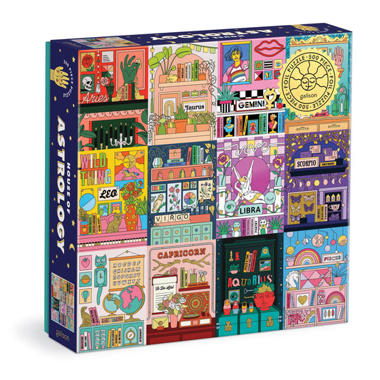 Chronicle Books - House of Astrology 500 Piece Foil Puzzle