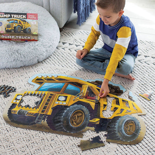 MindWare & Peaceable Kingdom - Floor Puzzle: Dump Truck