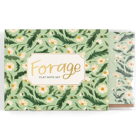 1canoe2 | One Canoe Two Paper Co. - Forage Flat Note Set